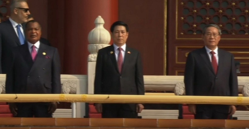 Chủ tịch nước Lương Cường dự Lễ duyệt binh kỷ niệm 80 năm chiến thắng phátxít của nhân dân thế giới