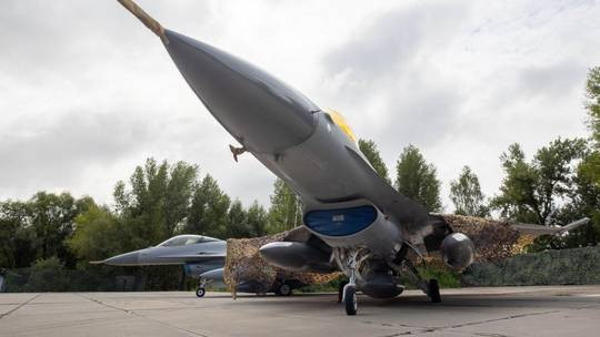 Các máy bay chiến đấu F-16 do Ukraine vận hành. Ảnh minh họa