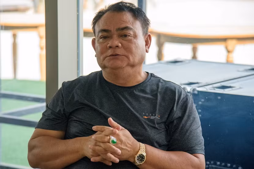 Thủ lĩnh Saw Chit Thu của nhóm vũ trang Quân đội Quốc gia Karen (KNA) Thủ lĩnh Saw Chit Thu của nhóm vũ trang Quân đội Quốc gia Karen (KNA)