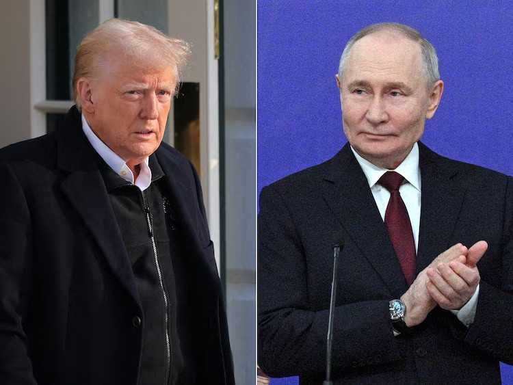 Tổng thống Mỹ Donald Trump và người đồng cấp Nga Vladimir Putin Tổng thống Mỹ Donald Trump và người đồng cấp Nga Vladimir Putin