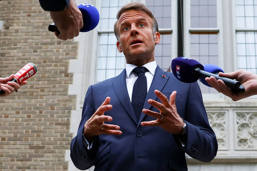 Tổng thống Pháp Emmanuel Macron Tổng thống Pháp Emmanuel Macron