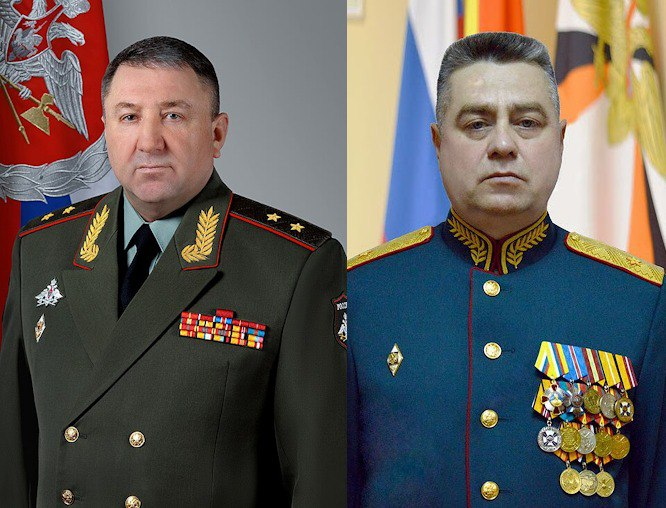 Tướng Andrey Bulyga và Tướng Aleksandr Sanchik