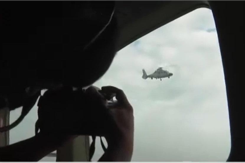 Trực thăng Trung Quốc bị cáo buộc liên tục bay gần máy bay cỡ nhỏ của Philippines hôm 18-2