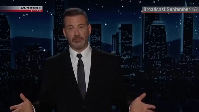 Trong chương trình ngày 15-9, danh hài Jimmy Kimmel nói một số người ủng hộ Tổng thống Donald Trump đã lợi dụng vụ ám sát Charlie Kirk