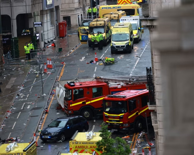 Hiện trường vụ lao xe Hiện trường vụ lao xe