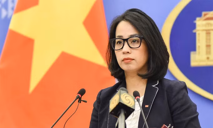 Người phát ngôn Bộ Ngoại giao Việt Nam Phạm Thu Hằng