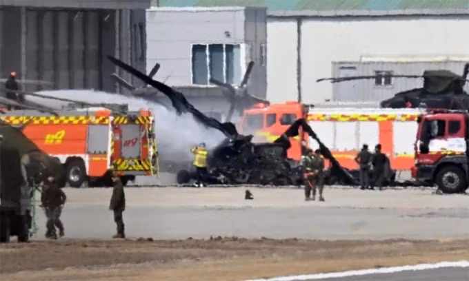 Hiện trường vụ tai nạn