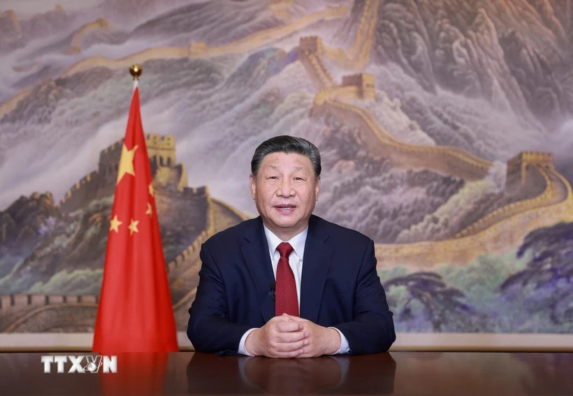 Tổng Bí thư, Chủ tịch nước Trung Quốc Tập Cận Bình. (Ảnh: THX/TTXVN)