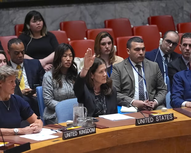 Đây là lần thứ năm Mỹ phủ quyết dự thảo nghị quyết của Hội đồng Bảo an kêu gọi ngừng bắn ở Dải Gaza nhằm bảo vệ Israel Đây là lần thứ năm Mỹ phủ quyết dự thảo nghị quyết của Hội đồng Bảo an kêu gọi ngừng bắn ở Dải Gaza nhằm bảo vệ Israel