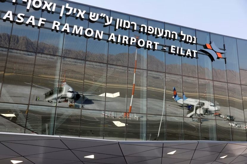 Sân bay Quốc tế Ramon gần thành phố nghỉ dưỡng Eilat của Israel