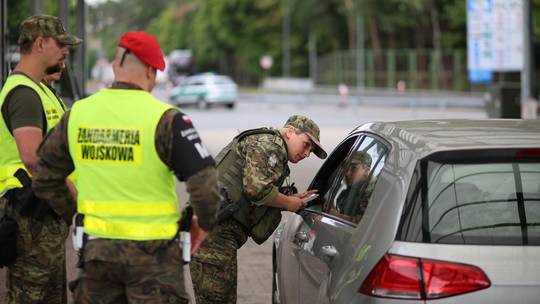 Lực lượng an ninh Ba Lan tiến hành hoạt động kiểm tra an ninh biên giới ngày 7-7-2025