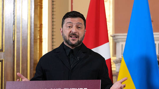 Tổng thống Ukraine Volodymyr Zelensky