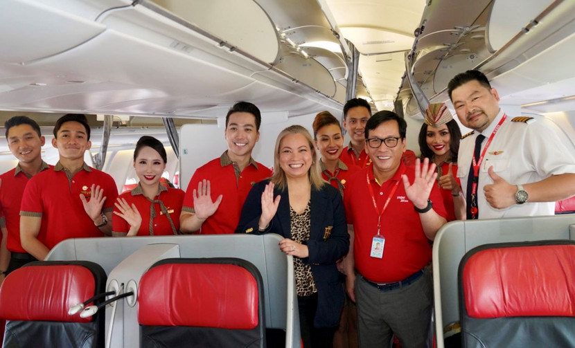 Lãnh đạo Vietjet Air trên chuyến bay đầu tiên nối TP.HCM đến Brisbane