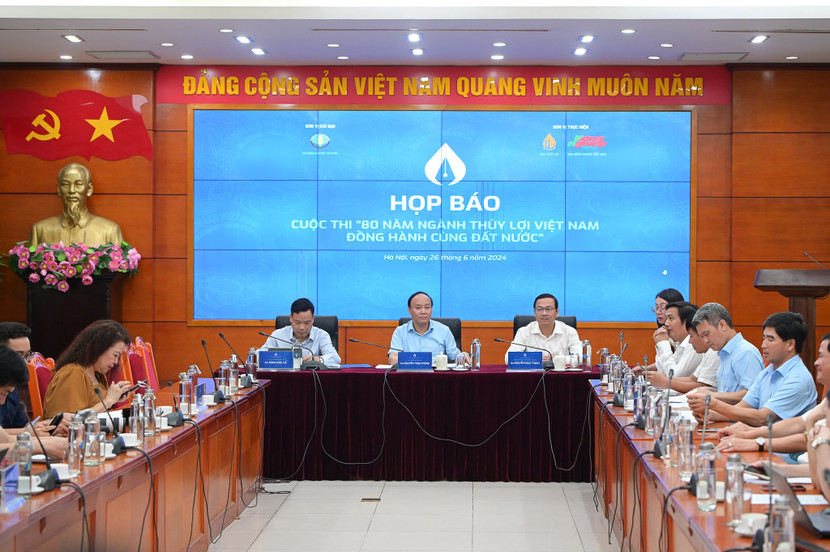 Cục Thủy lợi và Báo Nông nghiệp Việt Nam họp báo phát động cuộc thi "80 năm ngành Thủy lợi Việt Nam" Cục Thủy lợi và Báo Nông nghiệp Việt Nam họp báo phát động cuộc thi "80 năm ngành Thủy lợi Việt Nam"