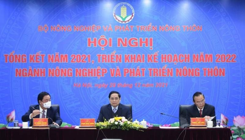 Thủ tướng Chính phủ Phạm Minh Chính đưa mục tiêu xuất khẩu ngành nông nghiệp năm 2022 thu về trên 50 tỷ USD Thủ tướng Chính phủ Phạm Minh Chính đưa mục tiêu xuất khẩu ngành nông nghiệp năm 2022 thu về trên 50 tỷ USD