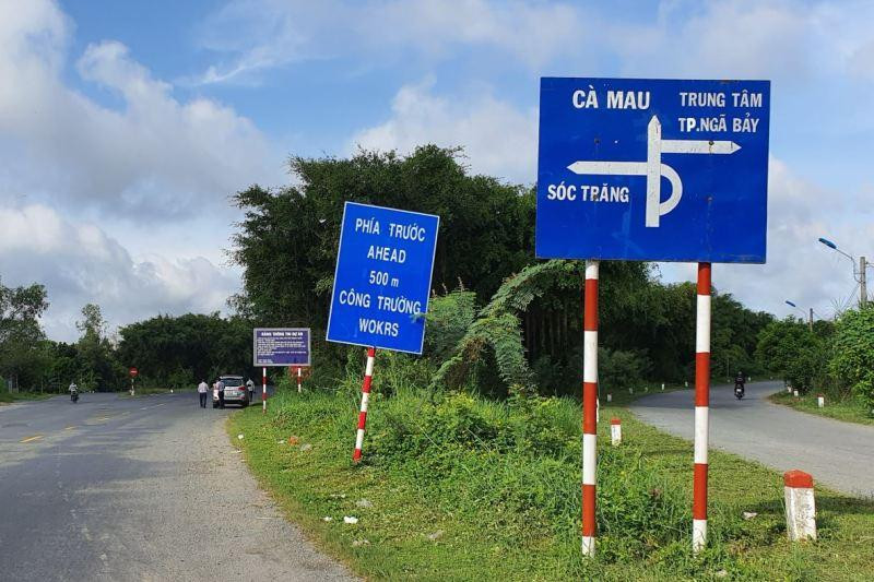 Đường tránh quốc lộ 1 qua TP Cà Mau sẽ được khởi công trong tháng 12-2021