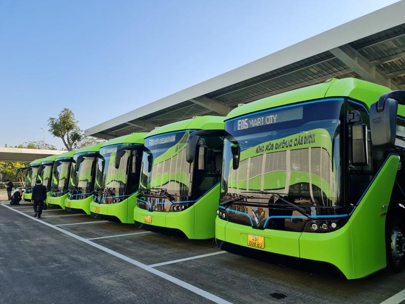 Trong tháng 12/2021 này sẽ mở mới 3 tuyến buýt điện và 6 tuyến trong năm 2022