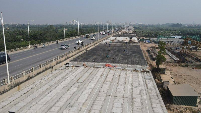 Dựu án cầu Vĩnh Tuy 2 có tổng mức đầu tư hơn 2.500 tỷ đồng