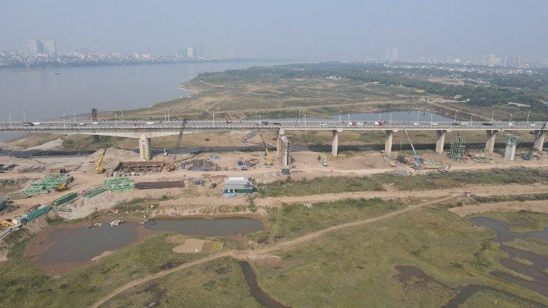 Cầu Vĩnh Tuy 2 có thiết kế tương tự cầu Vĩnh Tuy 1