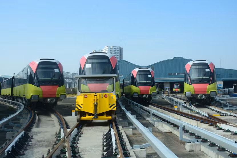 Đoạn trên cao dự án đường sắt đô thị Nhổn-Ga Hà Nội lùi thời gian khai thác vào cuối 2022