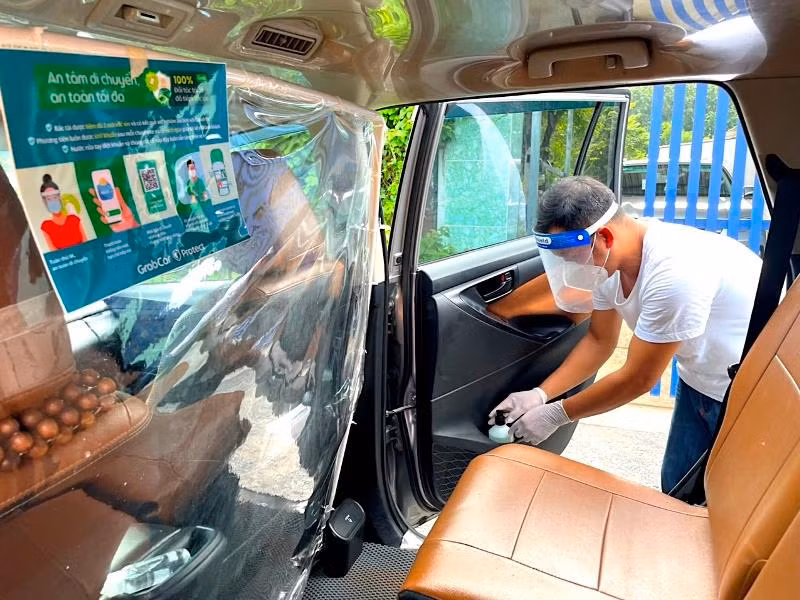 Mỗi cuốc Grab, nhập mã khuyến mại sẽ được giảm 15.000 đồng