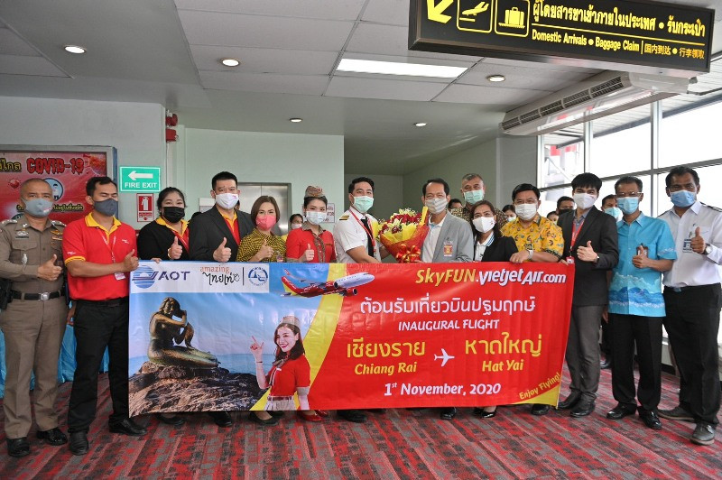 Vietjet Thái Lan tiếp tục mở rộng mạng bay nội địa ở đất nước Thái