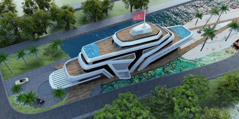 Dự án có nhiều công trình tiện ích với kiến trúc vô cùng độc đáo Dự án có nhiều công trình tiện ích với kiến trúc vô cùng độc đáo