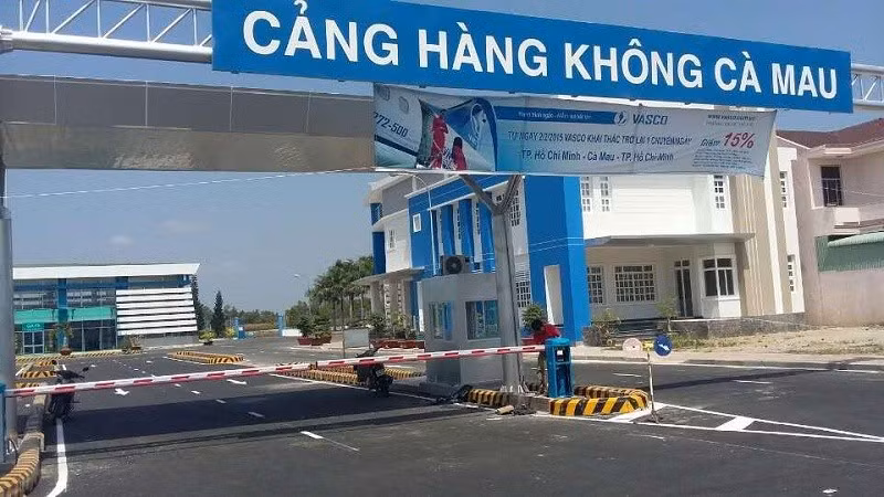 Sân bay Cà Mau hiện vẫn là sân bay nhỏ, không đón được tàu bay lớn