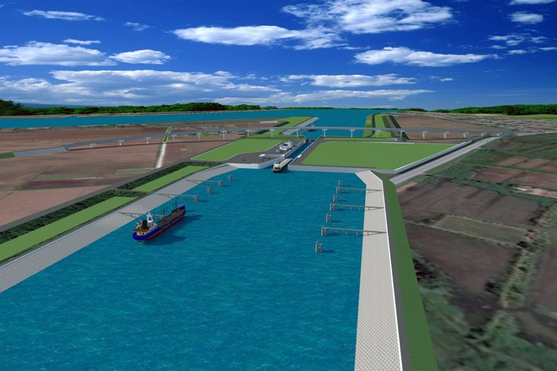 Sau khi hoàn thành, tàu tải trọng 3.000 tấn có thể từ biển Lạch Giang, qua sông Ninh Cơ, vào sông Đáy lên tận Ninh Bình