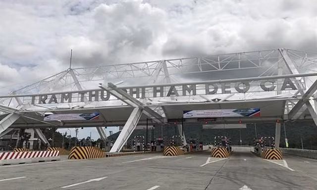 Hầm Đèo Cả do HHV đầu tư và vận hành thu phí