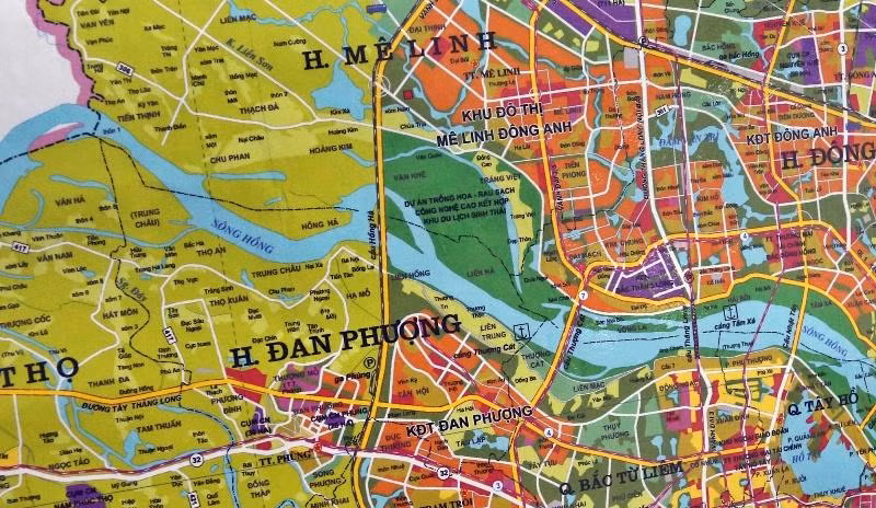 Cầu Hồng Hà thuộc dự án Vành đai 4- vùng Thủ đô