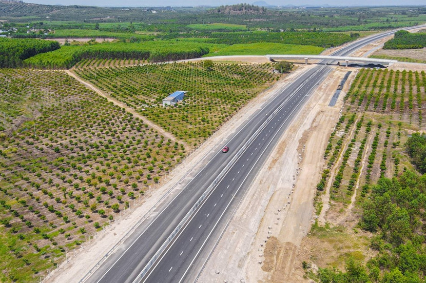 Cao tốc Phan Thiết- Dầu Giây sẽ có mức phí thu là 1.300 đồng/km
