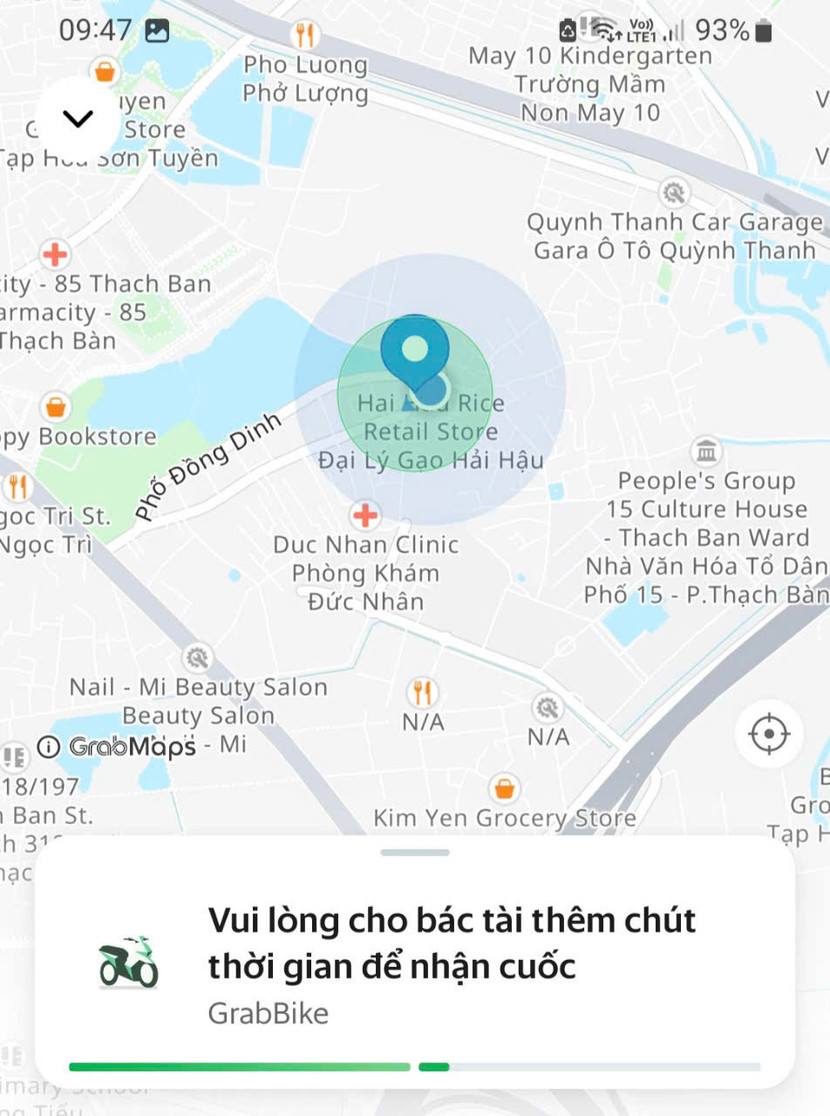 Vào 9h47 phút sáng 21/1, việc đặt một cuốc xe công nghệ di chuyển từ Long Biên đi quận Hoàn Kiếm rất khó khăn Vào 9h47 phút sáng 21/1, việc đặt một cuốc xe công nghệ di chuyển từ Long Biên đi quận Hoàn Kiếm rất khó khăn