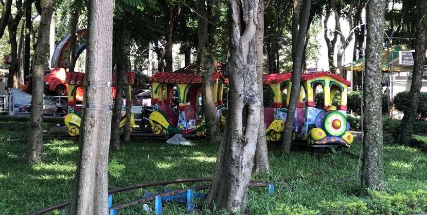 Công viên Bắc Linh Đàm đang được HUD hợp tác khai thác với Công ty giải trí Phương Nam