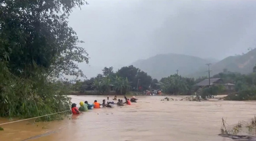 Nước lũ trên sông Ba ở Đăk Lắk dự báo lên rất cao, tương đương lũ lịch sử năm 1993 Nước lũ trên sông Ba ở Đăk Lắk dự báo lên rất cao, tương đương lũ lịch sử năm 1993