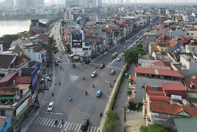 Từ 14/11, cấm phương tiện rẽ trái từ Xuân Diệu và đường Âu Cơ Từ 14/11, cấm phương tiện rẽ trái từ Xuân Diệu và đường Âu Cơ