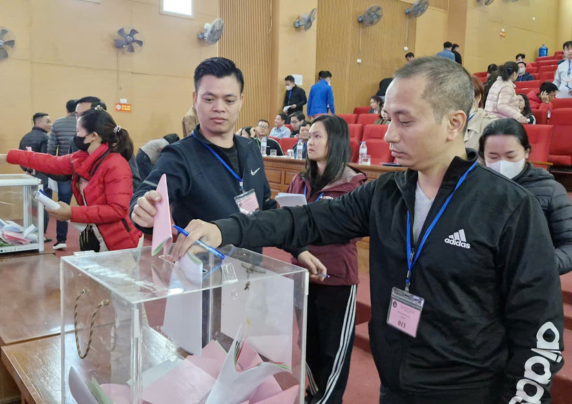 Xã Quốc Oai vừa đấu giá thành công 14 lô đất với giá trúng cao nhất gần 69 triệu đồng/m2