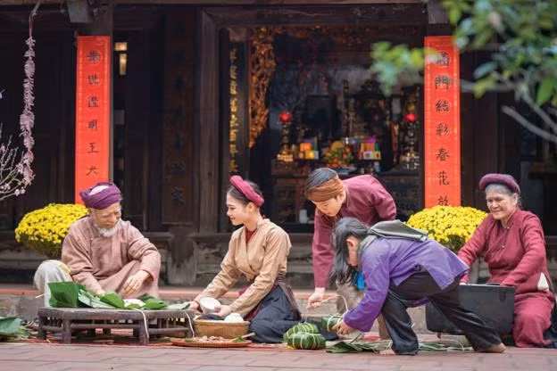 Truyền thống Á Đông luôn bảo tồn nguyên vẹn những gia đình “tam đại đồng đường”