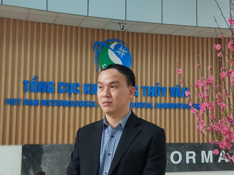 Ông Hoàng Phúc Lâm, Phó Giám đốc Trung tâm Dự báo khí tượng thủy văn quốc gia