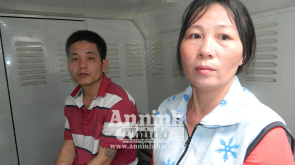 Bị cáo Trần Thị Hà và Phạm Văn Hải