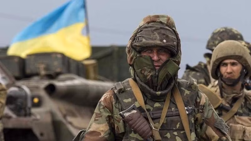 Binh sĩ quân đội Ukraine ở Donbass Binh sĩ quân đội Ukraine ở Donbass