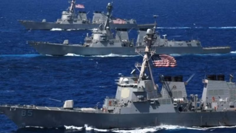 Các tàu chiến hải quân Mỹ