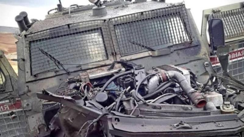 Xe bọc thép Tiger của Nga bị phá hủy ở Syria