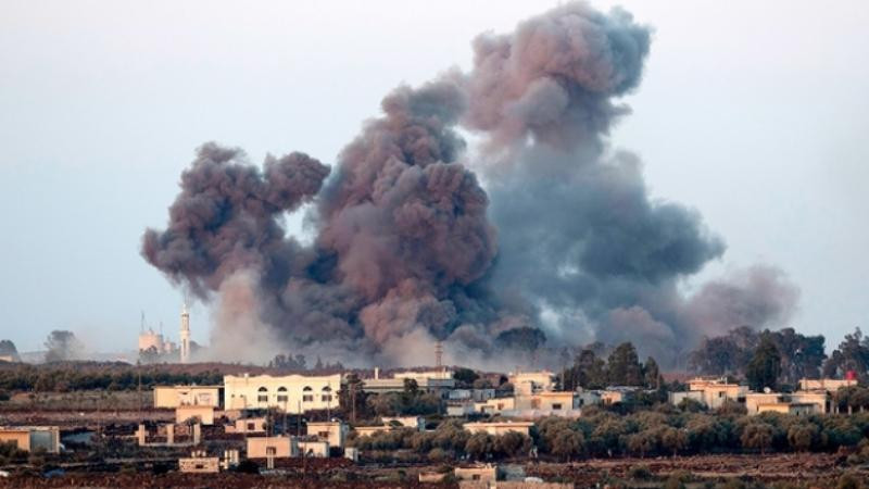 Một cuộc không kích của quân đội Nga nhằm vào các vị trí của phiến quân ở Idlib, Syria