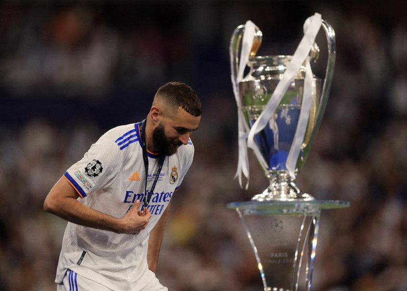 5. Karim Benzema - 4 hattrick (152 trận). Người đồng hương của Mbappe cũng sở hữu 4 hattrick nhưng mất tới 152 trận để đạt được. Dù vậy, Benzema vẫn ghi dấu ấn đậm nét với những bàn thắng quan trọng giúp Real Madrid thống trị châu Âu trong thập kỷ qua.