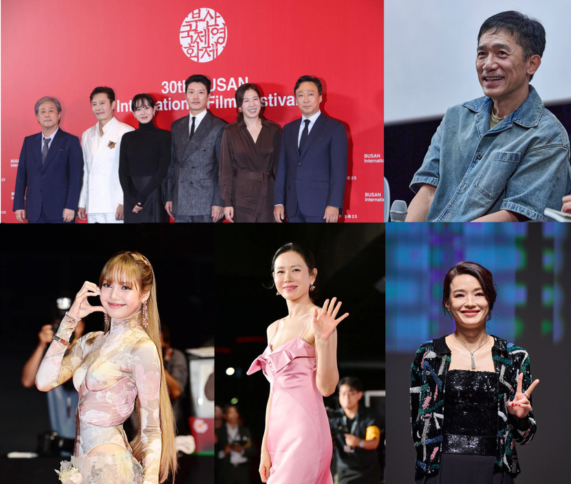 Nhiều ngôi sao hiện diện tại BIFF 2025 như Park Chan Wook, Bong Joon Ho, Maggie Kang, Lương Gia Huy, Lương Triều Vỹ, Lee Byung Hun, Milla Jovovich, Thư Kỳ, Lisa (thành viên nhóm BlackPink), Son Ye Jin, Kim Yoo Jung, Han Hyo Joo, Han So Hee, Sakaguchi Kentaro, Hứa Quang Hán… Nhiều ngôi sao hiện diện tại BIFF 2025 như Park Chan Wook, Bong Joon Ho, Maggie Kang, Lương Gia Huy, Lương Triều Vỹ, Lee Byung Hun, Milla Jovovich, Thư Kỳ, Lisa (thành viên nhóm BlackPink), Son Ye Jin, Kim Yoo Jung, Han Hyo Joo, Han So Hee, Sakaguchi Kentaro, Hứa Quang Hán…