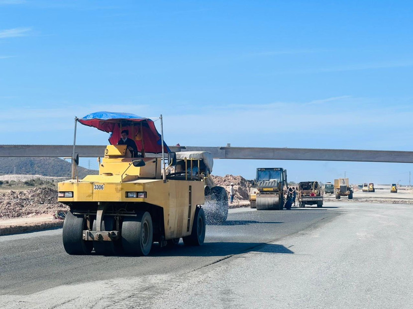 Thi công cao tốc Vĩnh Hảo-Phan Thiết