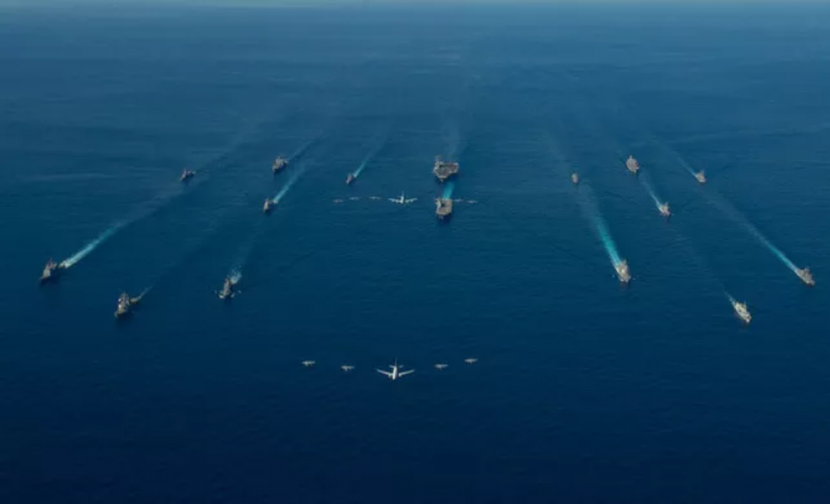 Lực lượng Mỹ - Nhật Bản tham gia tập trận hôm 26-10