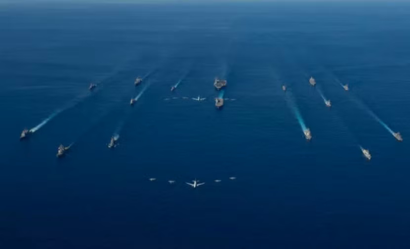 Lực lượng Mỹ - Nhật Bản tham gia tập trận hôm 26-10