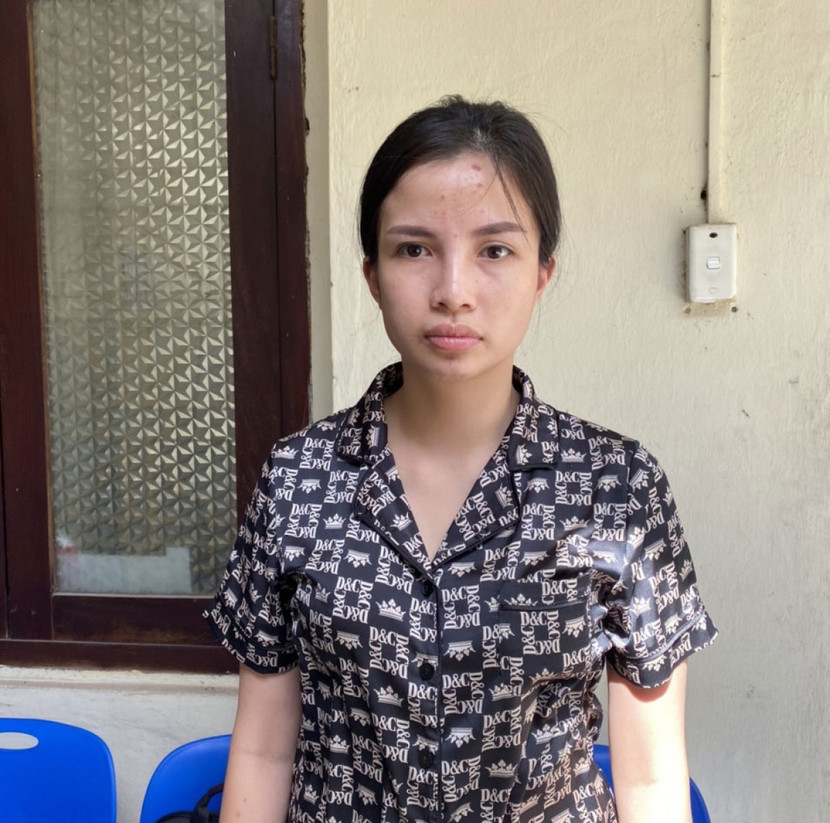 Đối tượng Vũ Thị Hồng Liên. Ảnh: Công an Quảng Ninh Đối tượng Vũ Thị Hồng Liên. Ảnh: Công an Quảng Ninh